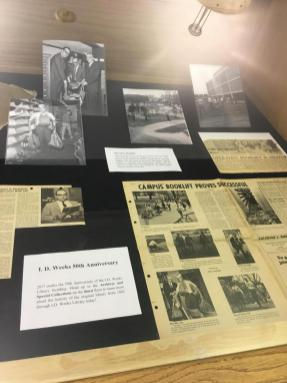 50th Anniversary of I.D. Weeks Library.