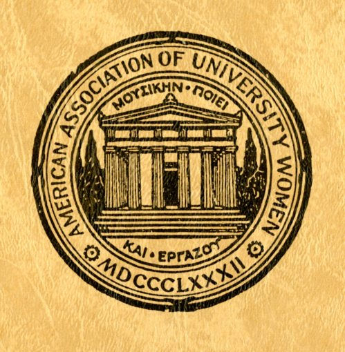 Seal of the American Association of University Women.