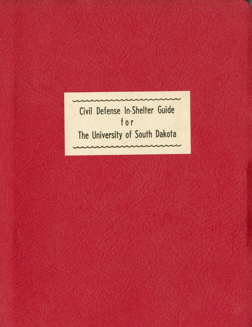 The cover of the Civil Defense In-Shelter Guide.