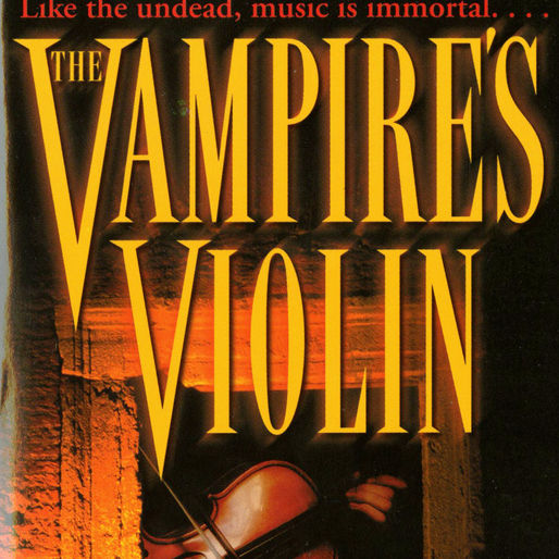 Book cover for The Vampire's Violin.