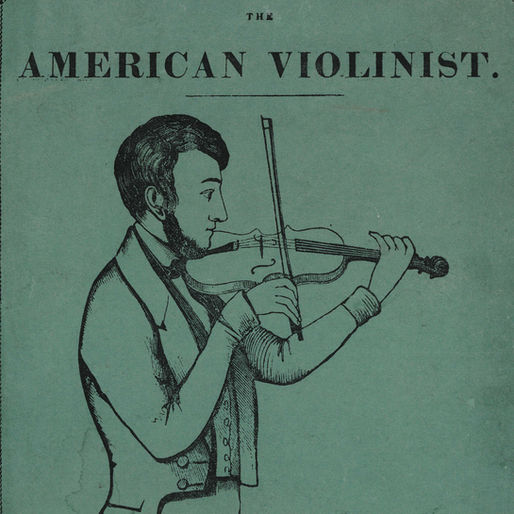 Book cover of The American Violinist.