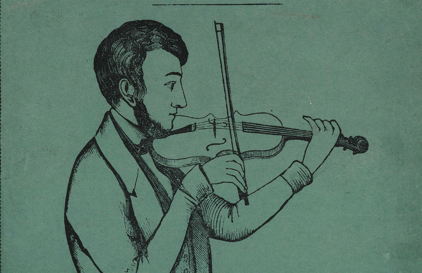 Book cover of The American Violinist.